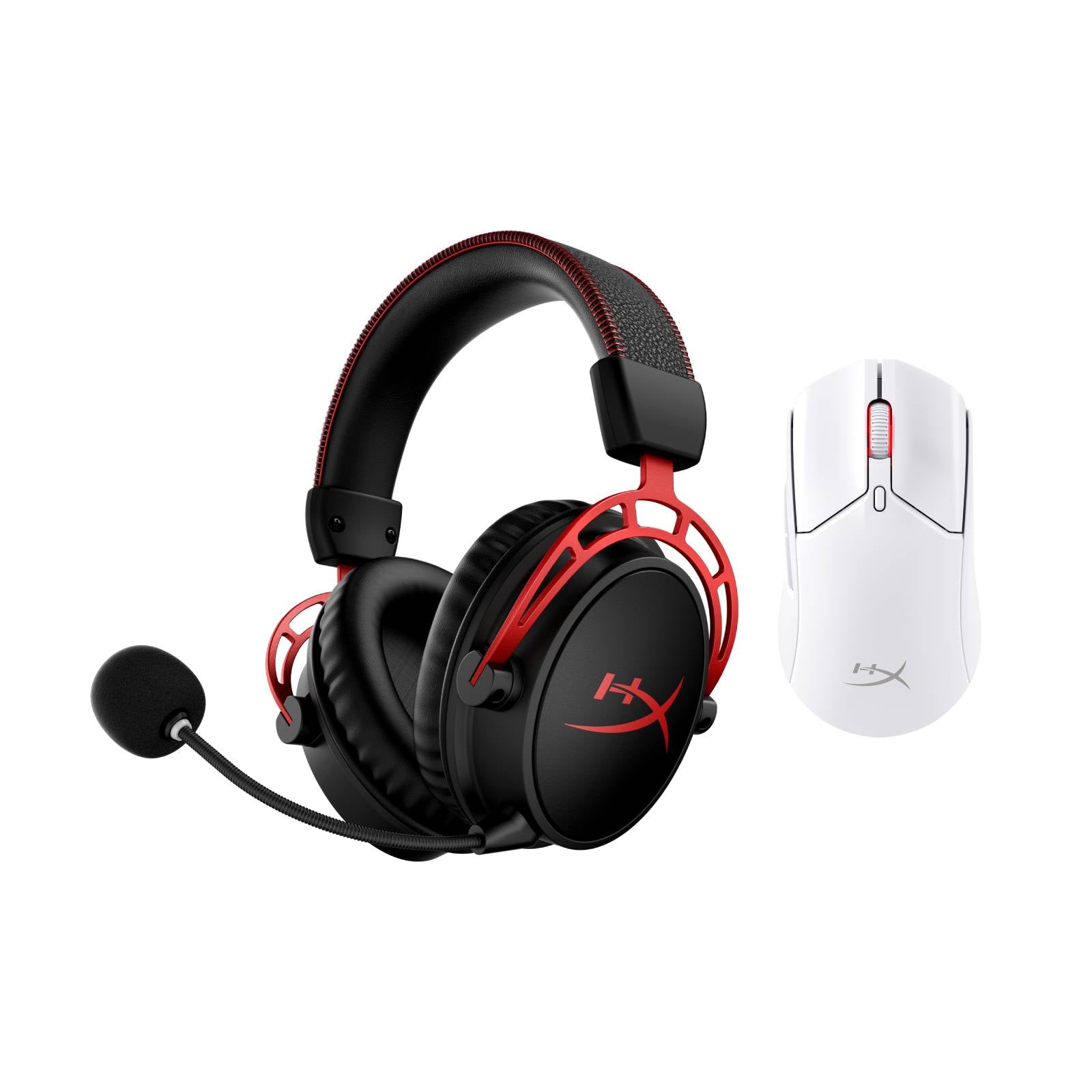 HyperX Bundle - Cloud Alpha Wireless Headset. Pulsefire Haste 2 Wireless Mouse - Image 2