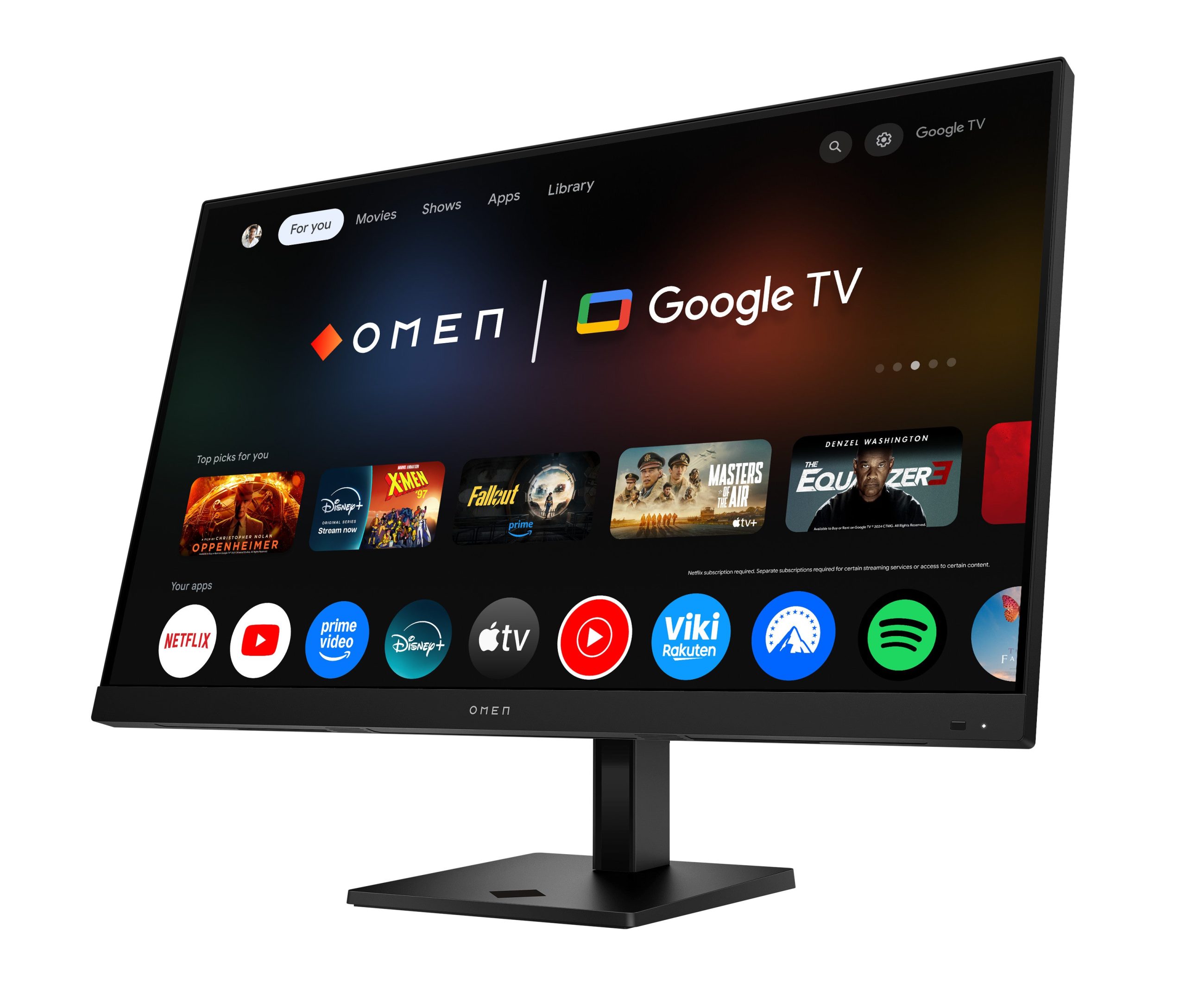 OMEN by HP 31.5 inch UHD 144Hz Smart Gaming Monitor  - OMEN 32x - Image 14