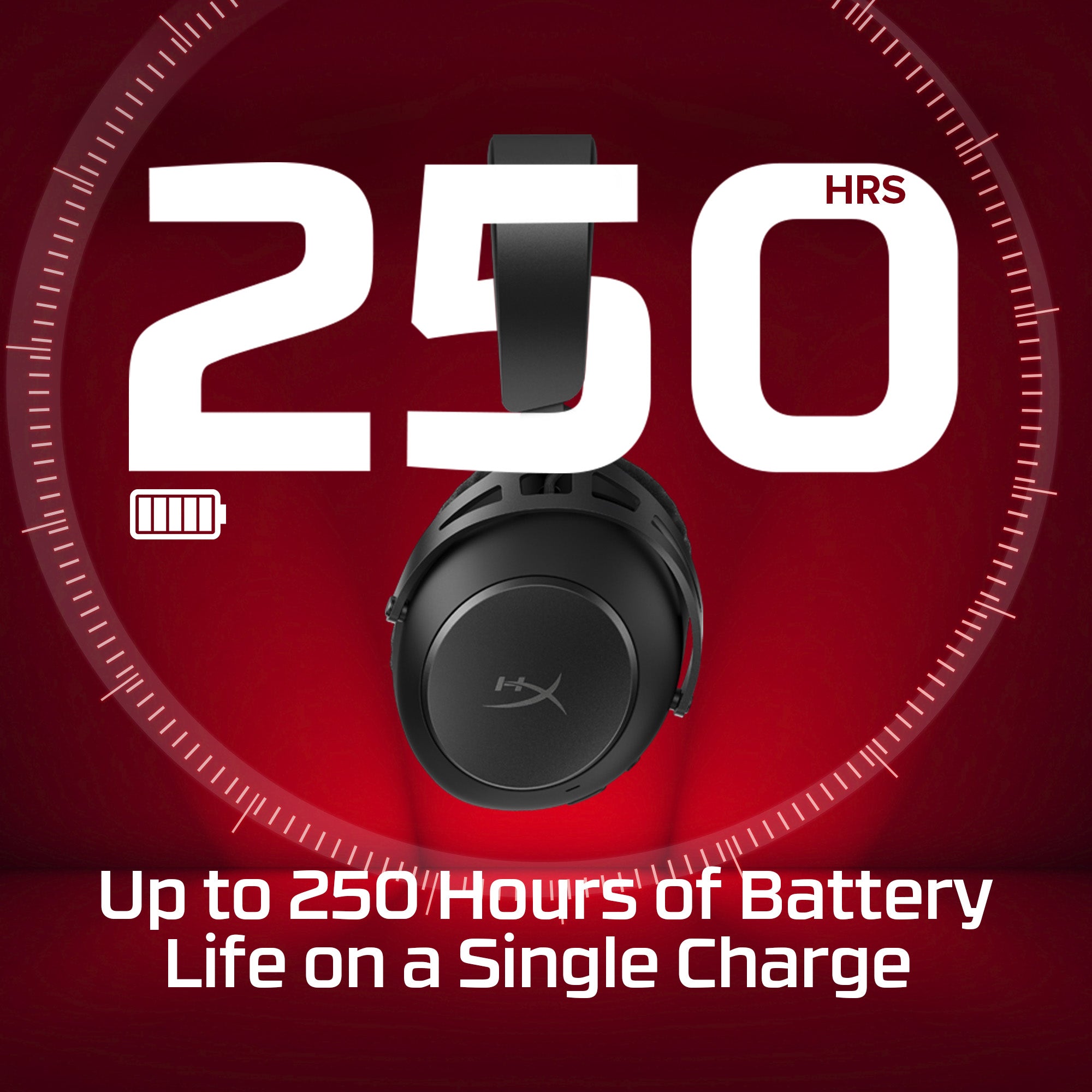 HyperX Cloud Alpha 2 – Wireless Gaming Headset - Image 2