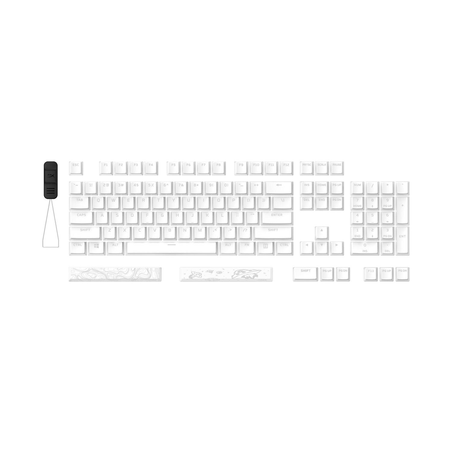 HyperX Pudding Keycaps 2 – Full Key Set – PBT - Image 12