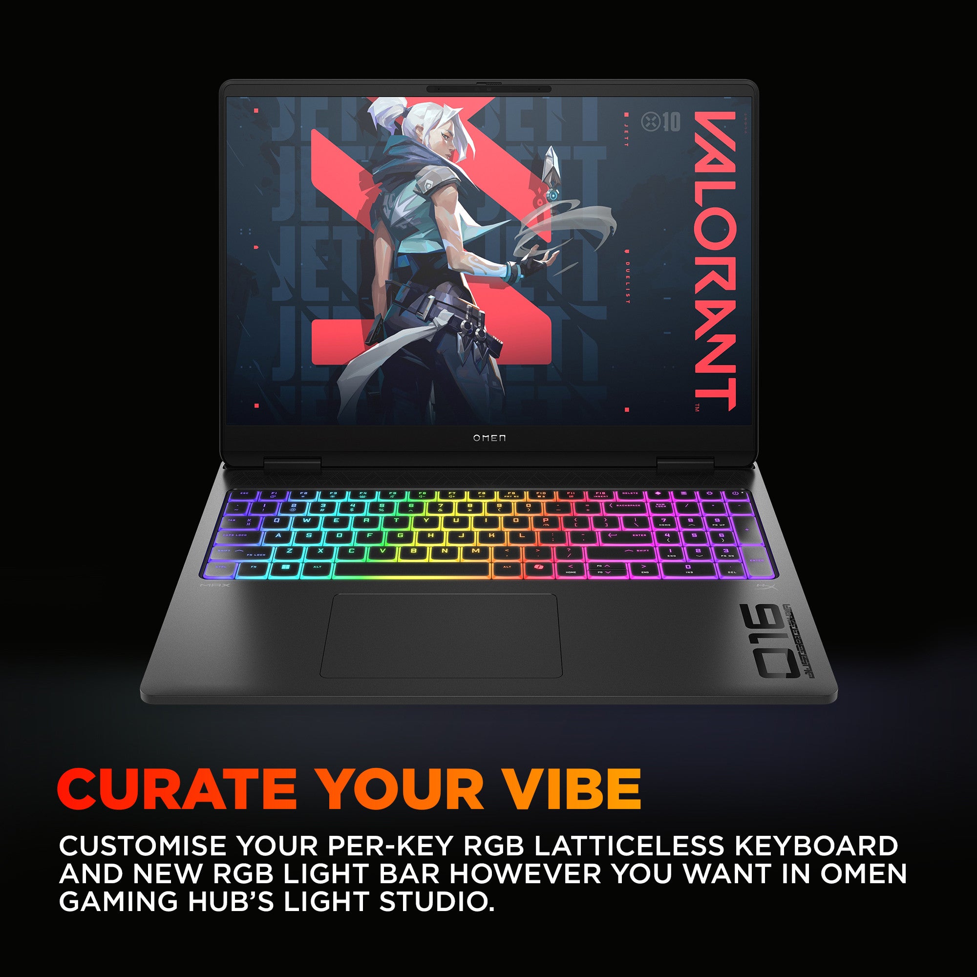 OMEN MAX Gaming Laptop 16-ah0057nr 16. Windows 11 Home.  Intel® Core™ Ultra 7. 16GB RAM. 1TB SSD. NVIDIA® GeForce RTX™ 5070. 2K. Shadow black - Image 4