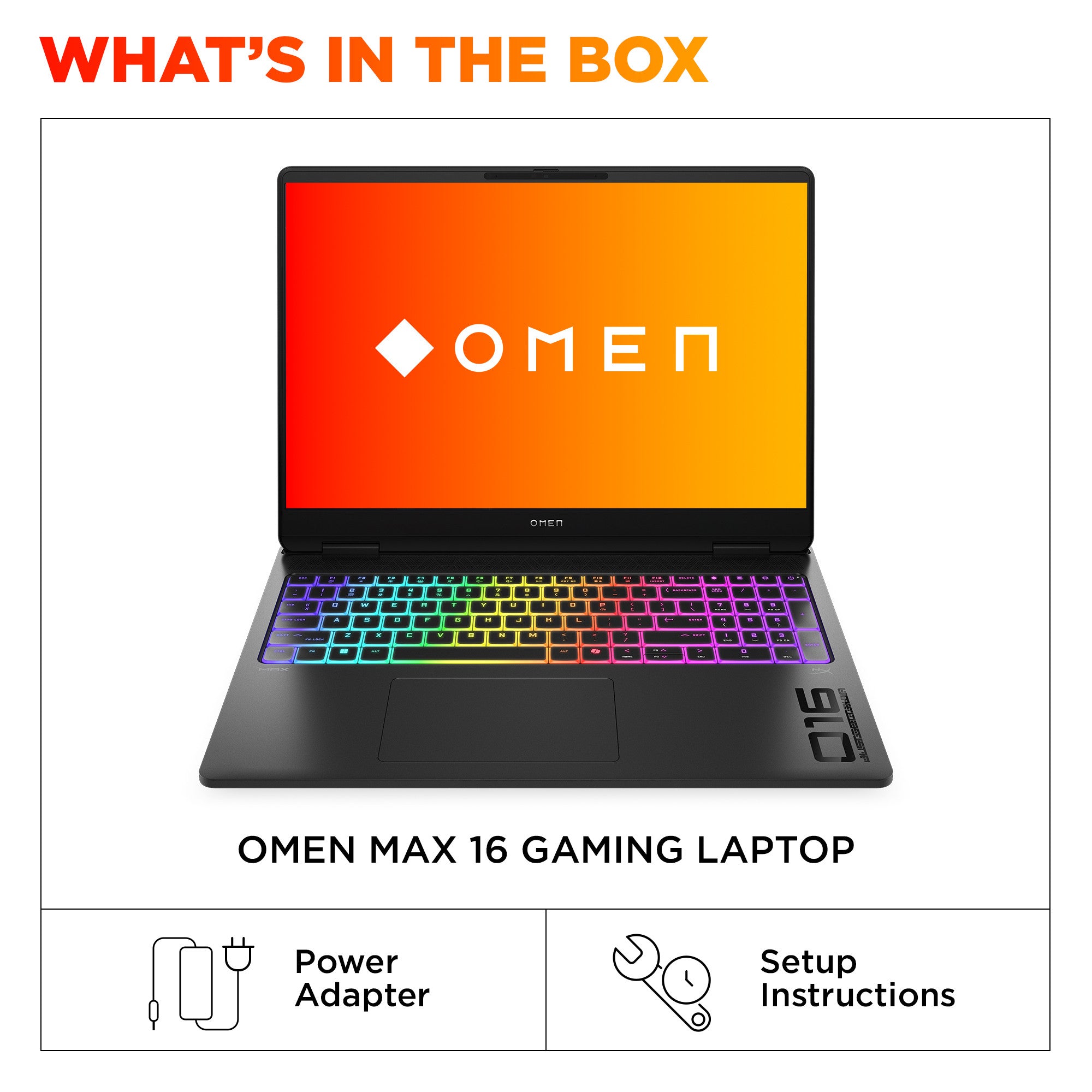 OMEN MAX Gaming Laptop 16-ah0057nr 16. Windows 11 Home.  Intel® Core™ Ultra 7. 16GB RAM. 1TB SSD. NVIDIA® GeForce RTX™ 5070. 2K. Shadow black - Image 9